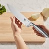 14-Piece Knife Set with Natural Wood Block, Stainless Steel Kitchen