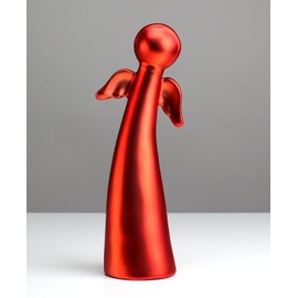 Christmas Angel Christmas Angel Ceramic Modern Red 15 cm