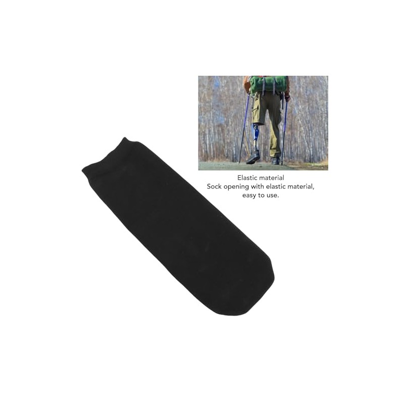 YUYTE Prosthetic Stump Gel Shrinkers Amputee Sock Non Slip Water