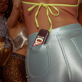 Poo-Pourri Before-You-Go Toilet Spray, Bootsy Collins, Star Berry Boogie, 1 Fl Oz Pocket Travel Size - Freshly-Picked Strawberries, Citron and Zesty Bergamot