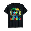 Its Ok To Be Different Video Gamer Autism Awareness Boy