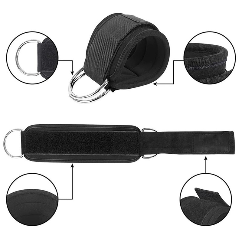 Sonicefit Ankle Resistance Bands with Cuffs, Ankle Strap with Exercise