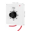 Operitacx Digitaler Timer Schalter mit LED Display Programmierbare Zeitschaltuhr für