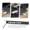Operitacx Port USB Hub High Speed USB Adapter for Laptop