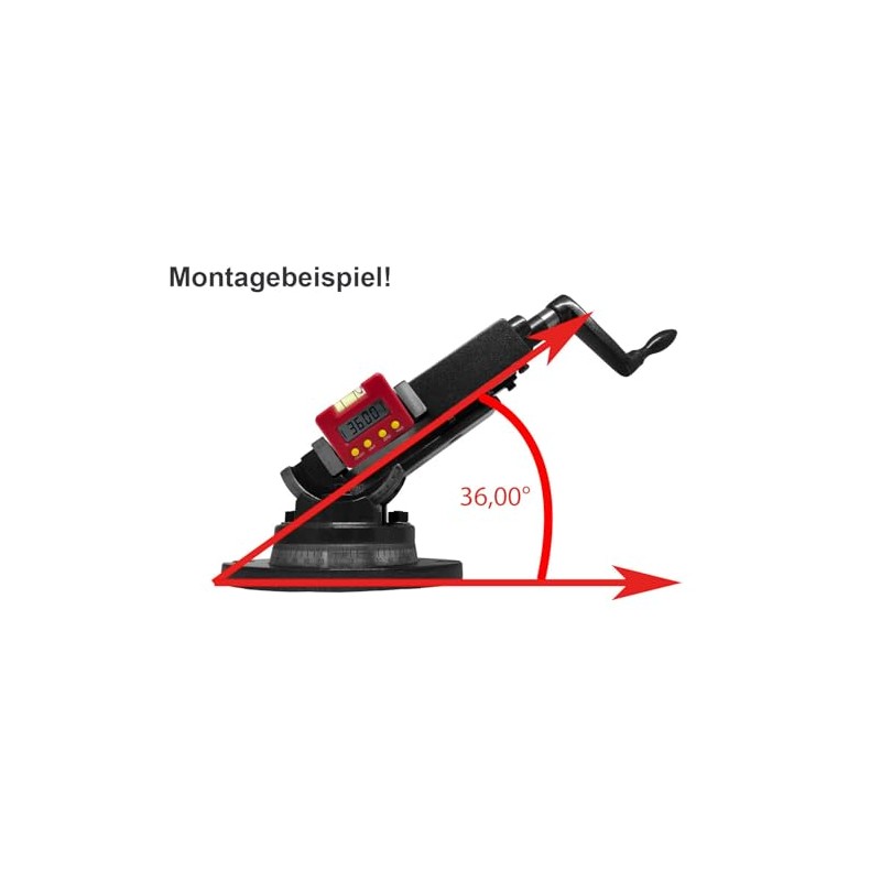 PAULIMOT Digital Protractor with Integrated Spirit Level