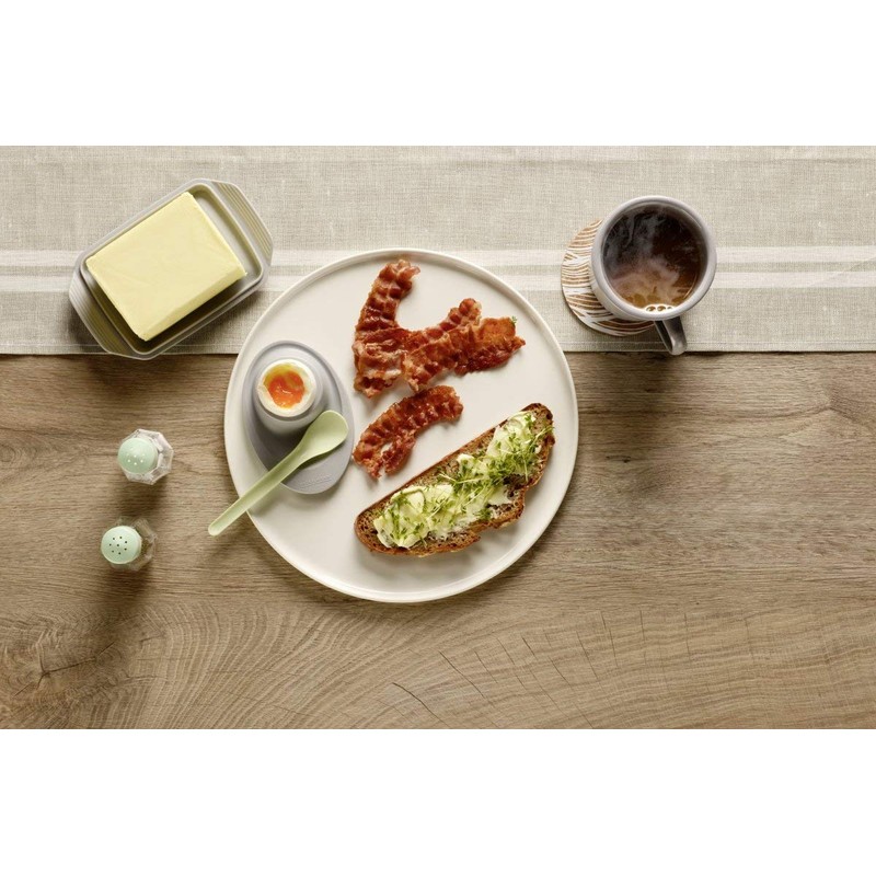 FACKELMANN 33020 Egg Spoon, Green PE