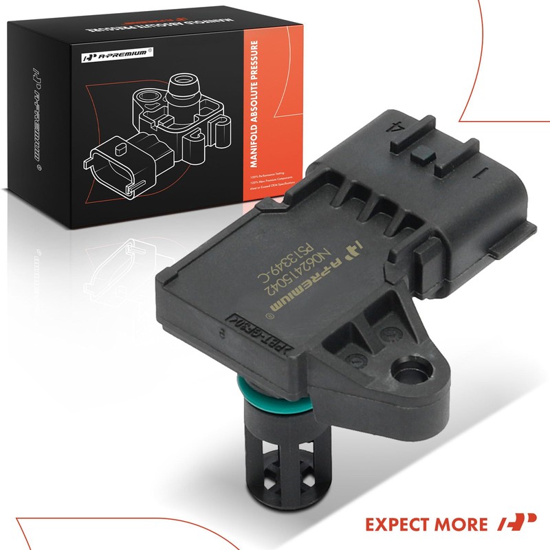 A-Premium Engine Air Intake/Charge Temperature Sensor [4 Pins] Compatible with