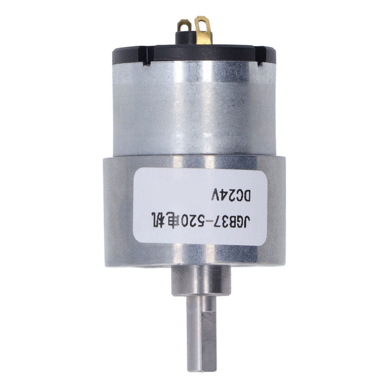 DC Gear Motor Aluminum Alloy Shell Rustproof Low Friction Brass