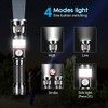 Vnina Tactical Flashlight Rechargeable, High Lumens Led Flashlights Handheld-Magnetic Base,