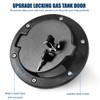 Aukmak Fuel Filler Door Locking Gas Tank Cap Cover for