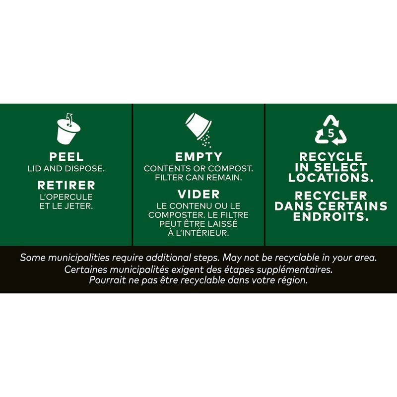 Van Houtte Mexico Organic Fairtrade K-Cup Coffee Pods, 20 Count