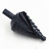 ZONADAH Spiral Nitriding Step Drill Bit Titanium Plated Multi Hole