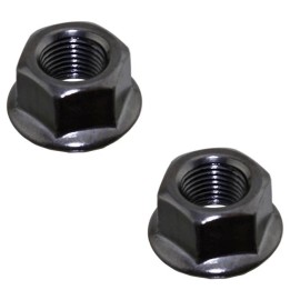 ALTA 3/8" X26T AXLE NUTS FREEWHEEL FRONT BIKE HUB VINTAGE SCHWINN KRATE BICYCLE BLACK