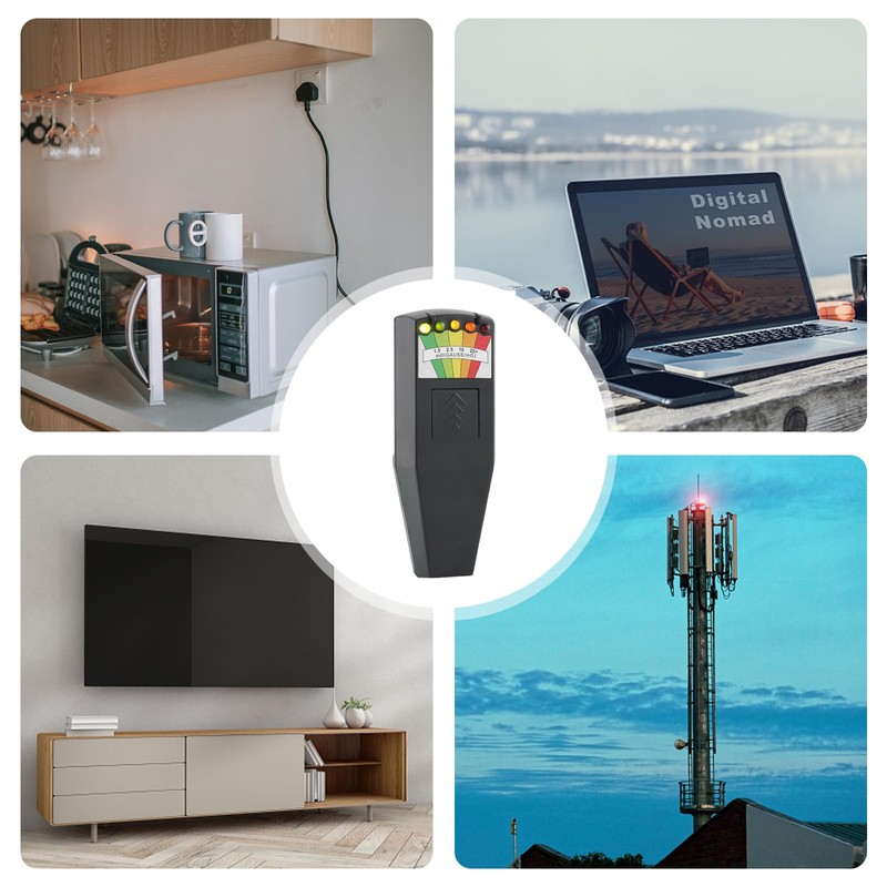 Portable Radiation Detector, K2 EMF Meter, Handheld Radiation Meter Electromagnetic