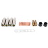 19Pcs/set MIG/MAG Welding Contact Tips 0.8 Gas Nozzle Tip Kit