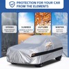 Holthly SUV Car Cover Custom Fit Suzuki Grand Vitara 2017-2023,