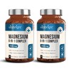 VitaBright Magnesium Glycinate Complex 6-in-1 | 2500mg~485mg Elemental | 120