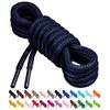 Birch Round Shoelaces 27 Colors 3/16" Thick Shoe Laces 4