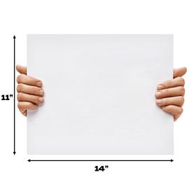 ArtSkills 11” x 14” Poster Board, Heavyweight White Poster Boards for Vision Boards, School Projects, Presentations, Arts and Crafts, 72-Pack