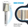 WOBLLMX 6 mm Shank Floor Cleaning Cutter Diameter 19 mm