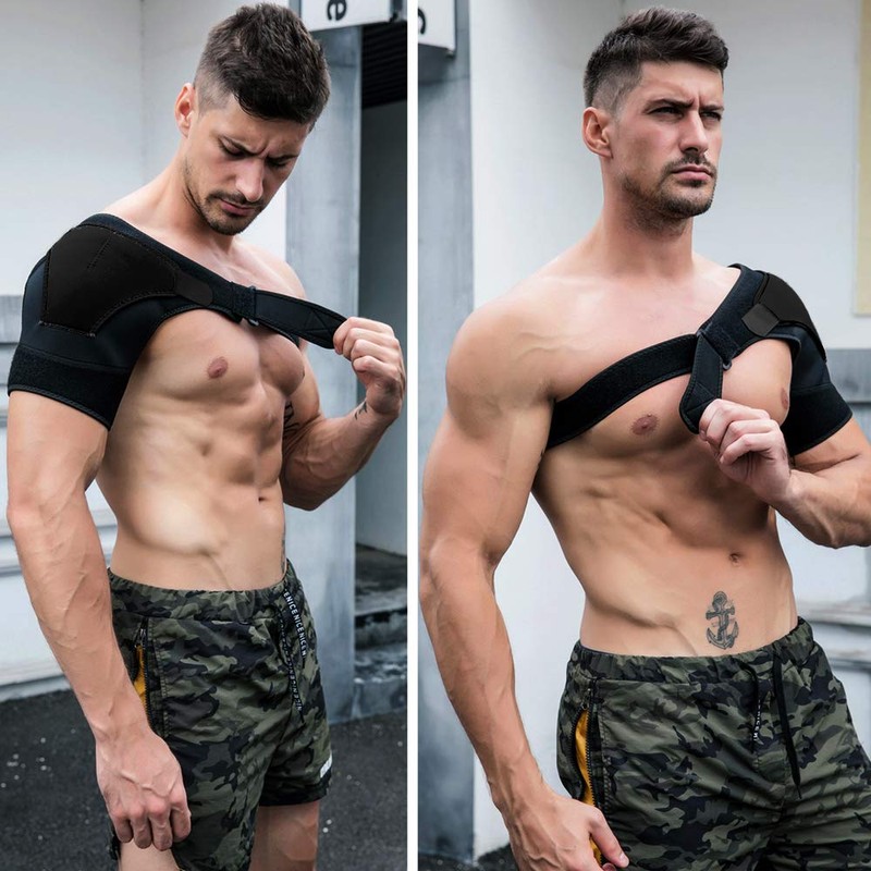 Evector Shoulder Supporter, Unisex, One Size Fits Most, Adjustable Shoulder