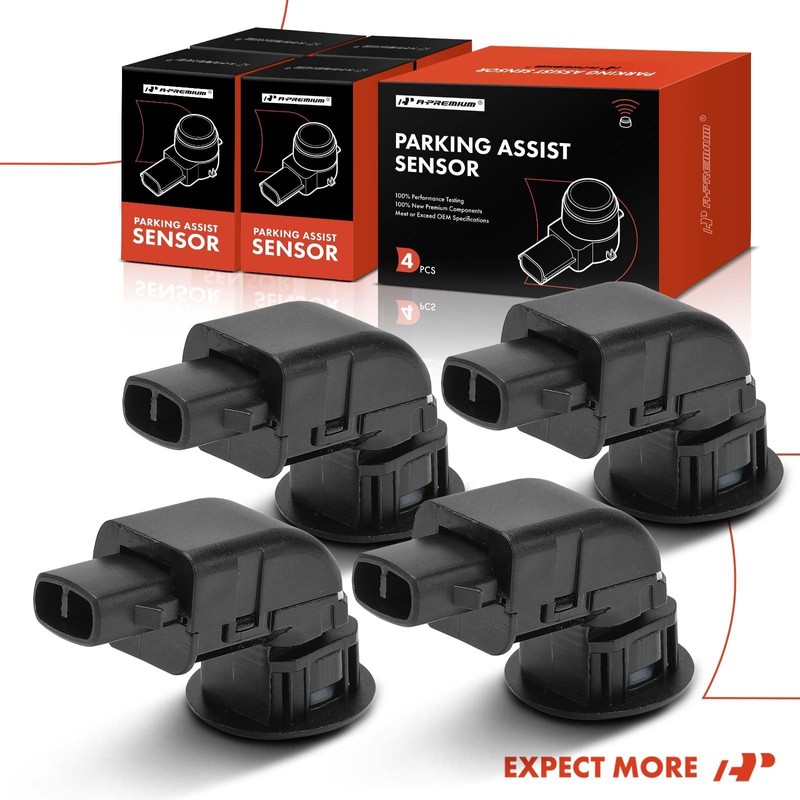 A-Premium 4-PC Reverse Backup Parking Assist Sensor Compatible with Lexus