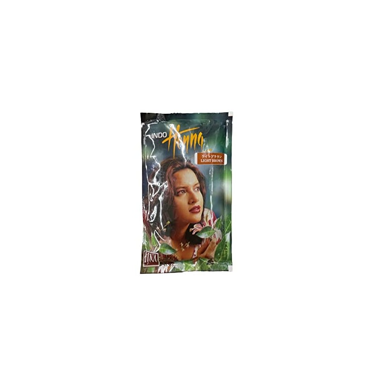 indian henna 100g light brown