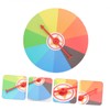 Kisangel Fortune Rotating Prize Wheel Wall Mounted Game Props for