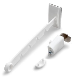 Estika Window Tilt Regulator - Easy Installation No Drilling - Tilting Window Protection for Cats, Complete Set with Cleaning Cloth and Assembly Instructions (English language not guaranteed), Length