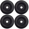 (4 Pack) 2.5" Trailer Ramp Door Bumper, Compatible with Truck