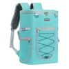 VKKZAAW Cooler Backpack,36Cans Backpack Cooler Insulated Leak Proof Waterproof Soft
