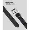 PHILIPSONS Premium Genuine Leather Belt for Men, 35 mm Wide,
