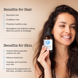 Corinne Taylor | Castor Oil for Skin & Hair | Nourishing & Conditioning Treatment | Dry Damaged Hair | Moisturises Skin | Vegan & Organic | 100ml