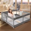 XVISHX Baby Playpen, 50×50×27 Inches Baby Play Pen, Baby Play