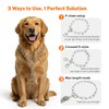 Yternal Professional Dog Martingale & Choke Chain – 3-Way Stainless