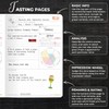 Clever Fox Wine Journal for Wine Tasting – Guided Wine