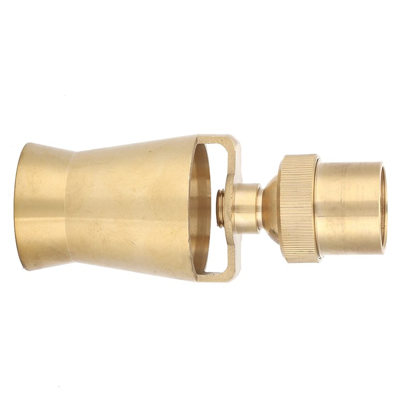 AYNEFY Fountain Spray Nozzle, G1in DN25 Brass Adjustable Water Fountain