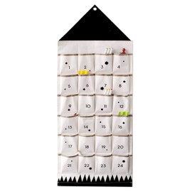 Advent Calendar for Filling Christmas Calendar Fillable 24 Pockets Fabric Christmas Calendar for Hanging Christmas Ornament Christmas Advent Calendar 2024 for Hanging Christmas Tree Bauble