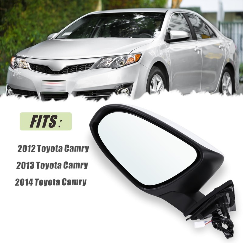 Lqito Left Driver Side Mirror Compatible With 2012 2013 2014