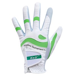 IPENNY Men Golf Breathable Glove Synthetic Leather Left Hand-Golf Gloves All Weather Grip Gloves Worn on Left Hand