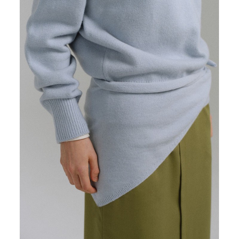 Aube Hour Aubour Knit Button Scarf (11 Colors)