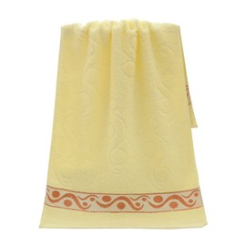 Rifuli Towel, absorbent, clean and easy to clean, cotton-absorbent, soft, suitable for kitchen, bathroom, living room, bath towel set with name (C, one size)