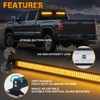 XRIDONSEN 2 in 1 Emergency Strobe Traffic Advisor Amber Light