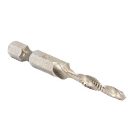Drill America #10-24 UNC Combined Drill Tap and Countersink with 1/4" Quick Change Hex Shank