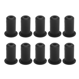 10pcs Cable Routing Kit for Starlink Silicone Cable Feed Through Bushings Wall Grommet for Starlink Series Cable 0.75in Diameter Black