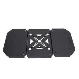 Lunch Box Table Top, Foldable Aluminium Alloy Camping Board & Coffee Station, Compatible with Classic Lunch Box 9.4L, Easy to Carry