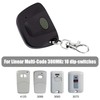 3 Pack Keychain Remote Control for Linear Multi-Code 300MHz 10