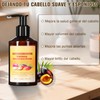 2PC Shampoo Romero, Batana Rosemary Onion 3 en 1 Shampoo,