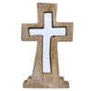 Table Top Wooden Cross with Puzzle Cut out | 6.5"