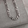 LeCalla Links Sterling Silver Italian Jewellery 3.5 mm, 6.8 mm